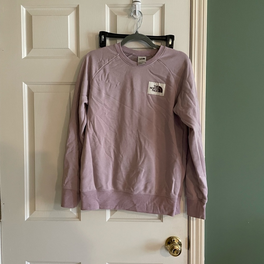 Purple The North Face Sweat shirt size Medium
